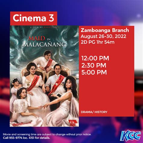 kcc zamboanga cinema schedule|KCC CINEMA ZAMBOANGA SCHEDULE .